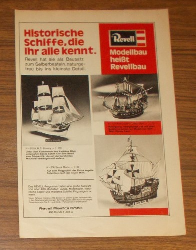 Seltene werbung revell 377 - werbung,