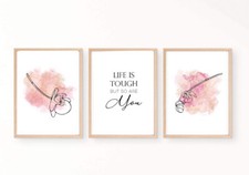 3er Set Wandbilder Bild Drucke