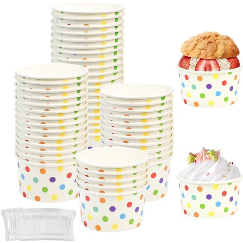 Eisbecher papier stück - eisbecher,