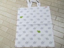 Stofftasche weiß mit Schildkröten , NEU