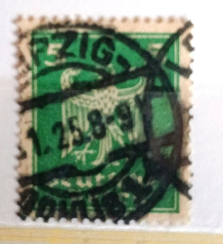 Briefmarke deutsches reich - briefmarke,