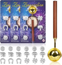 Zinngießen Silvester Set 18