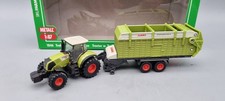 Landwirtschaft 1:87 Siku Farmer 1846 Claas Traktor mit Ladewagen OVP