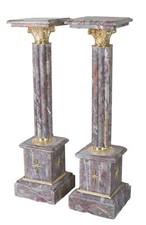 Zwei Marmor Säulen