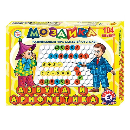 Mosaik spiel kyrillisches abc - mosaik-spiel,