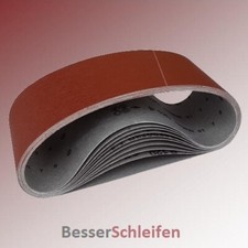 10 Schleifbänder Schleifband 75x480 mm Körnung P180 z.B. für DeWALT und Elu