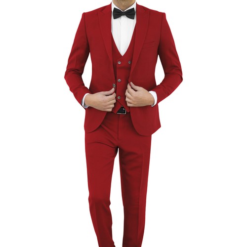 Slim fit herrenanzug - slim, in