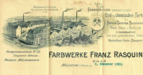 Farbwerke franz rasquin - farbwerke,