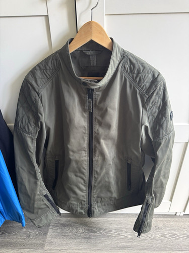 Boss herren biker jacke grün - biker,