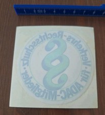 ADAC Automobilclub Aufkleber *