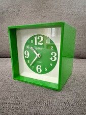 Goldbühl Wecker / Uhr grün - Vintage 60er - Panton Ära - Space Age