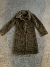 Kunstpelz Mantel Fell Optik