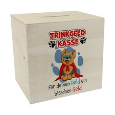 Spardose aus Holz für