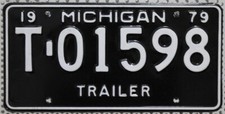Michigan Nummernschild USA