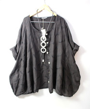 Moonshine Leinen Jacke Mantel