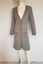 Allude super weiche sehr feminine 100% Kaschmir Long Strickjacke Strickmantel