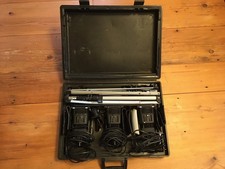 Lichtkoffer Kobold mit 3 Lampen, 2 Stativen, 1 Reservebrenner