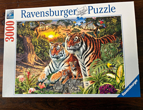 Ravensburger puzzle tiger - ravensburger,