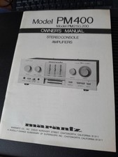 Marantz PM 400 Amplifier