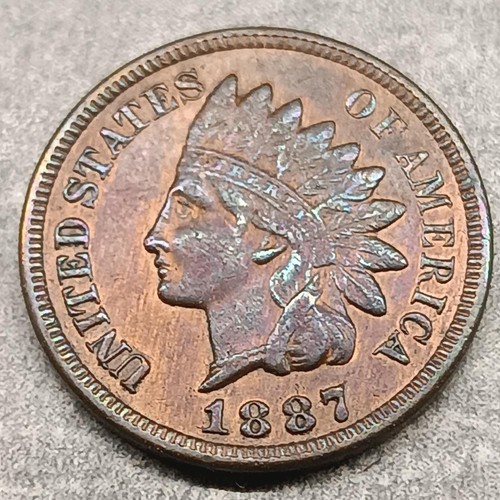 Usa cent indian head 1887 - 1,