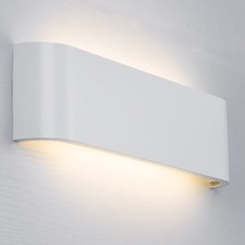 12W LED Wandleuchte Innen Wandlampe Up Down Flur Wandbeleuchtung Wand Lampe Weiß