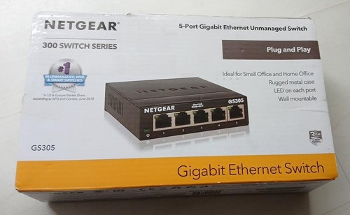 Netgear gs305 port - gs305, 5-port