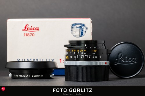 Leica 35mm 4 summilux - m, 1.4