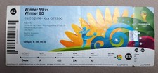 Sammler Used Ticket 2014 Fifa