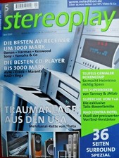 STEREOPLAY 5/01,AVM CD 2,CREEK CD 43 MK 2,MARANTZ CD 6000 OSE KI,REGA PLANET,NAD
