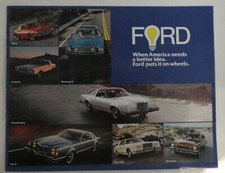 Ford USA ★ alle Modelle  -  Prospekt 1977 englisch★ T 10