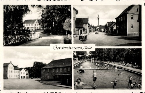 Ichtershausen in - ak,
