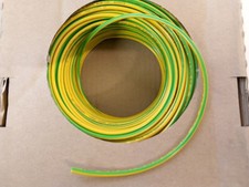 10m  H07V-K  6 mm²  gn/ge Aderleitung flexibel Verdrahtungsleitung Einzelader