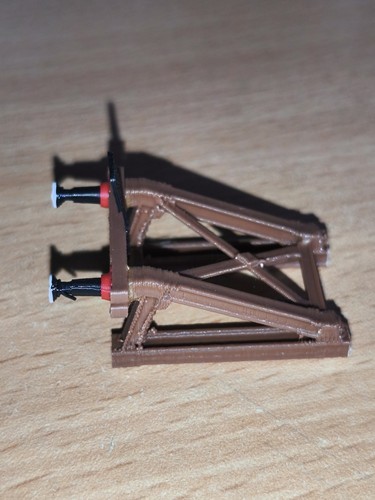 Buffer stop prellbock 1 87 - 4x,