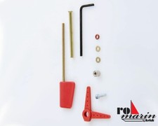 Krick Rudergarnitur Klein 25x32 mm Schiffsruder Robbe ro1479