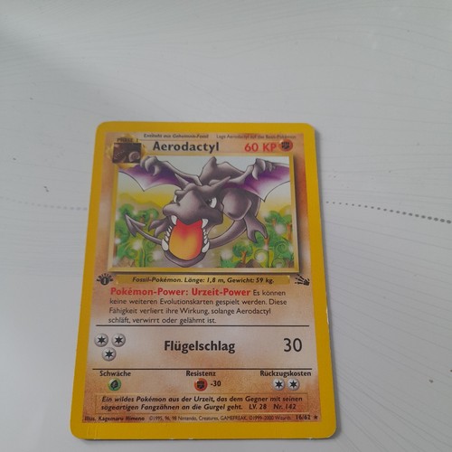 Pokemon karten fossil - fossil, 1st