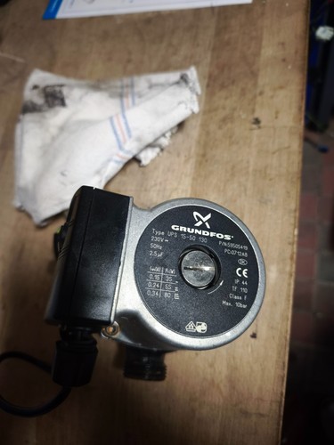 Grundfos type ups15 - grundfos, ups15-50