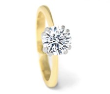 Brillant Ring aus 585 Gold mit