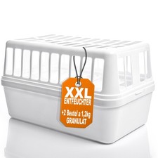 2x Luftentfeuchter Luftentfeuchterbox + 4x 1,2kg Nachfüllpack ohne Strom