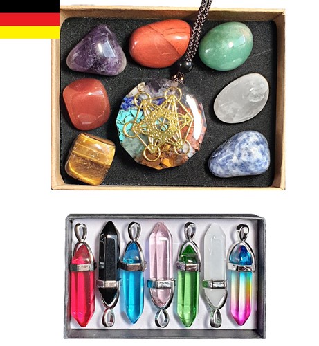 Heilsteine chakra set - chakra,