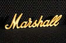 Marshall Amp Logo Badge - Gold