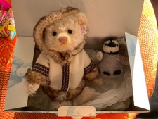 Eskimo & Pinguin Steiff Eskimo and Penguin Limited Edition EAN037139 NEU und OVP