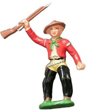 DDR HARTPLAST INDIANER,COWBOY Nr.074 Oberst Munro,EXTREM SELTEN kein Gummi,rarr