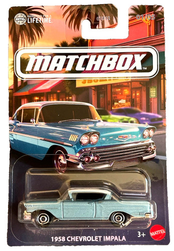 Matchbox 1958 chevrolet impala - chevrolet,