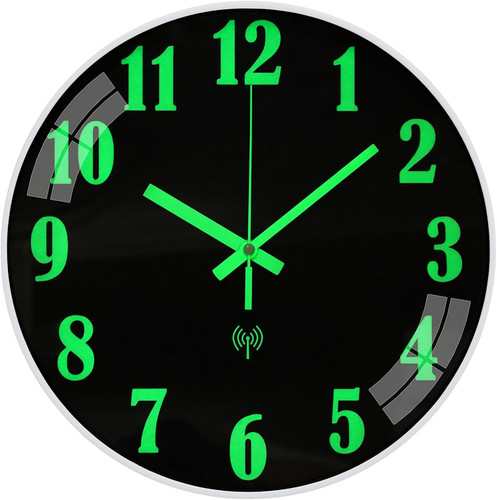 Wanduhr leuchtend funkuhr - wanduhr,