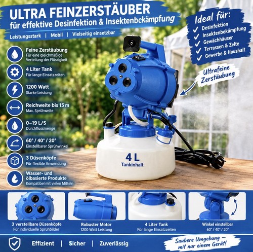 Ulv vernebler triple jet - triple,