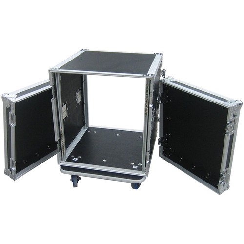 Flightcase 12he rollen - flightcase, 19"