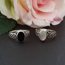 Keltischer Silberring Silber