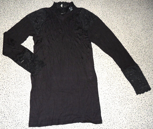 Damen unterhemd shirt schwarz - damen,