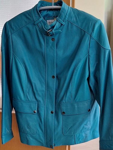 Lederjacke aus lammnappa - lederjacke,