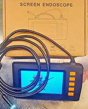 Profi Endoskop mit 4.3'' LCD 1080P HD Inspektionkamera 8mm Rohrkamera Endoscope